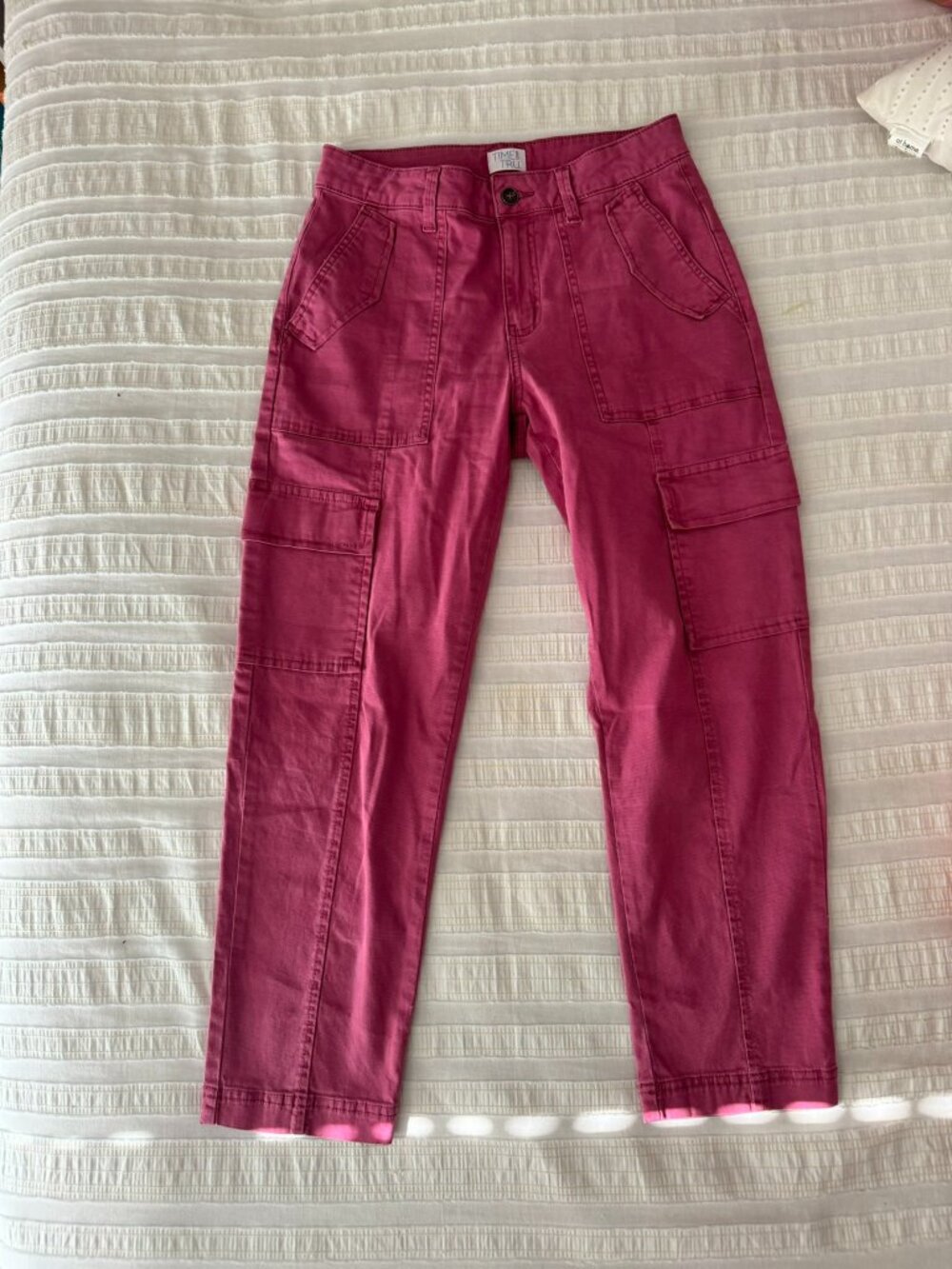 Pink Cargo Jeans | Size 4